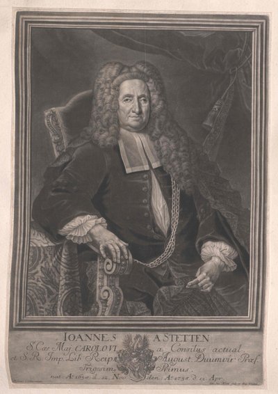Johannes von Stetten od Artist Unknown