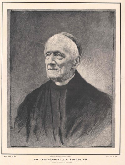 John Henry Newman od Artist Unknown