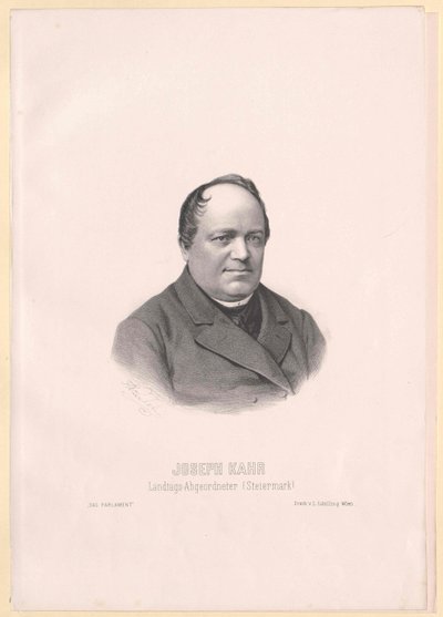 Joseph Kahr od Artist Unknown