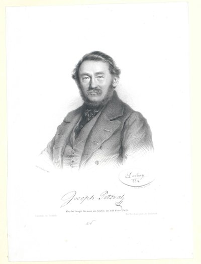 Joseph Petzval od Artist Unknown