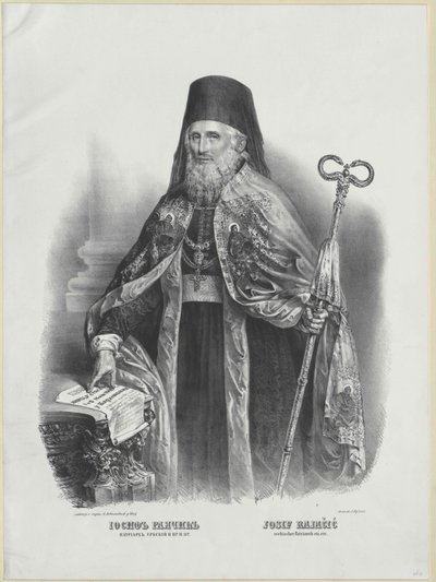 Joseph Baron Rajacic-Brinski od Artist Unknown