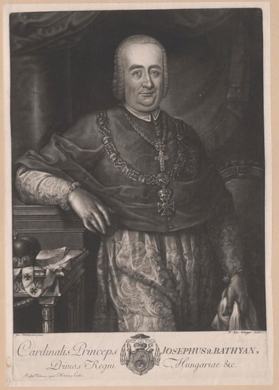 Josef hrabě Batthyány z Nemet-Ujvaru od Artist Unknown