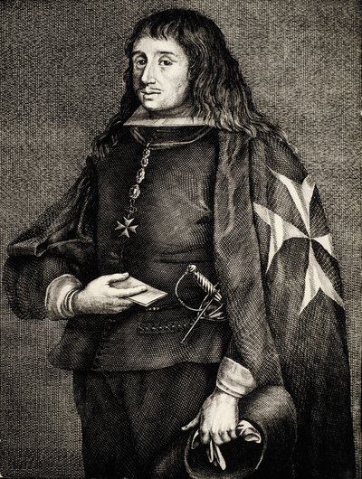 Juan José de Austria (1629-1679). Španělský infant (princ), syn krále Filipa IV. a divadelní herečky Marie Calderony. Rytina. Rytina. od Artist Unknown