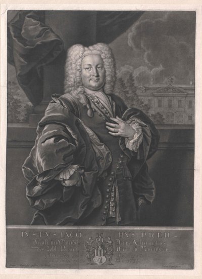 Justus Jacob Preu od Artist Unknown