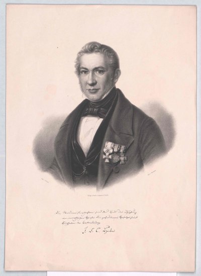 Karl Friedrich Franz Hecker od Artist Unknown