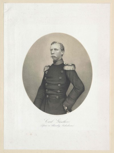 Karl Guenther kníže Schwarzburg-Sondershausen od Artist Unknown