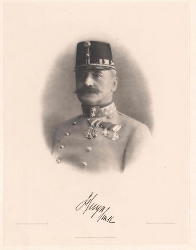 Karl hrabě Huyn (tisk) od Artist Unknown