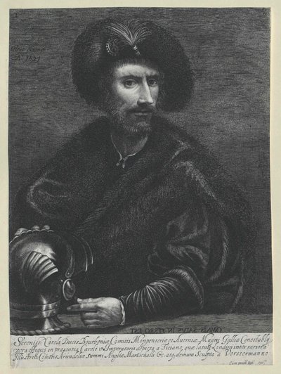 Karl hrabě Montpensier od Artist Unknown
