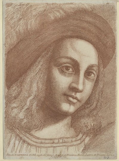 Katharina von Bora (tisk) od Artist Unknown