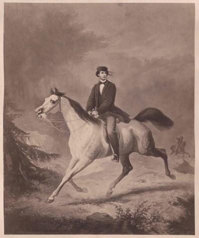 Bavorský král Ludvík II. od Artist Unknown
