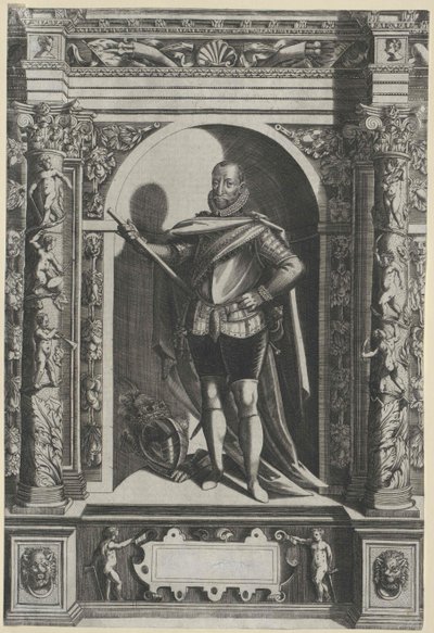 Dánský král Frederick II. od Artist Unknown