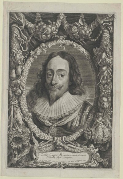 Anglický král Karel I. od Artist Unknown