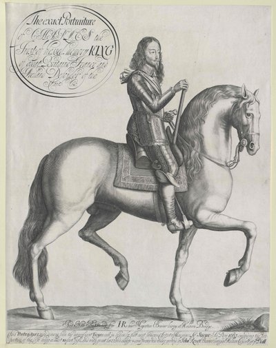 Anglický král Karel I. od Artist Unknown