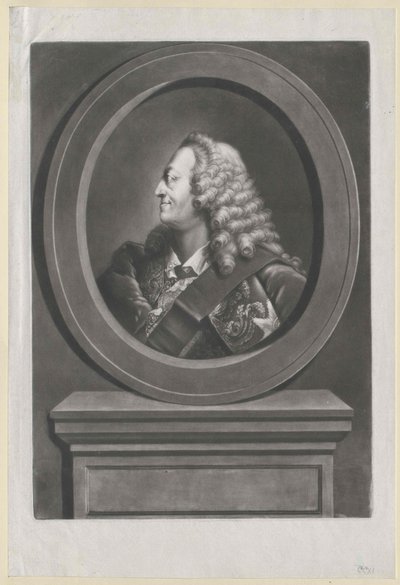 Anglický král Jiří II. od Artist Unknown