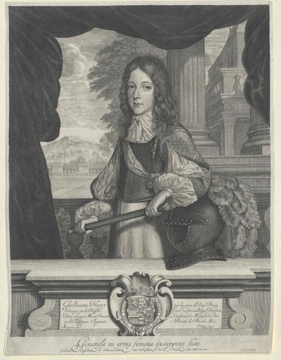 Anglický král Vilém III. od Artist Unknown