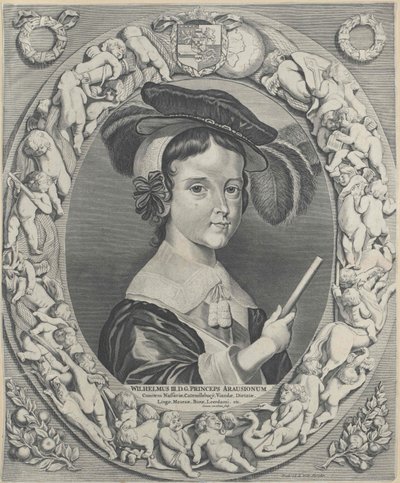Anglický král Vilém III. od Artist Unknown