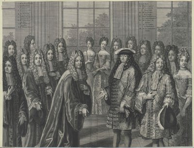 Francouzský král Ludvík XIV. od Artist Unknown