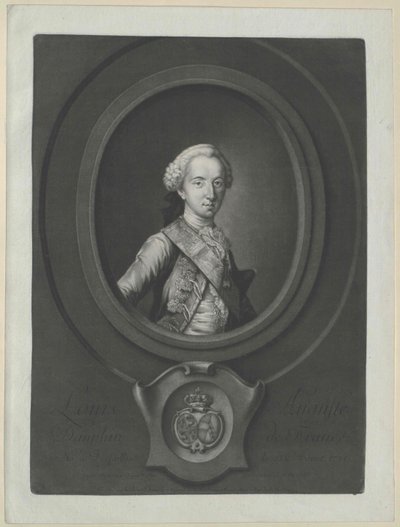 Francouzský král Ludvík XVI. od Artist Unknown