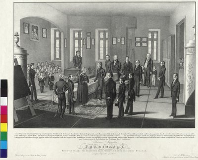Uherský král, korunní princ Ferdinand V. od Artist Unknown