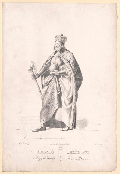 Uherský král svatý Ladislav I. od Artist Unknown