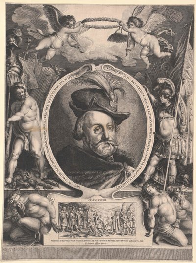 Polský král Vladislav IV Zikmund od Artist Unknown