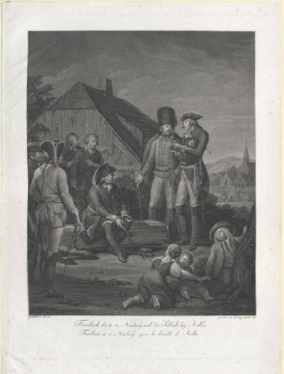 Pruský král Fridrich II. od Artist Unknown