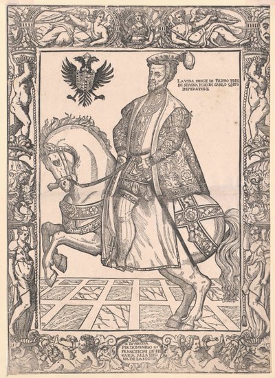 Španělský král Filip II. od Artist Unknown