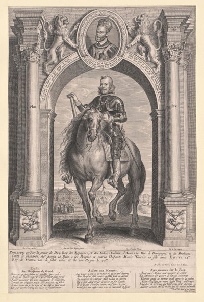 Španělský král Filip IV. od Artist Unknown