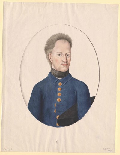 Švédský král Karel XII. od Artist Unknown