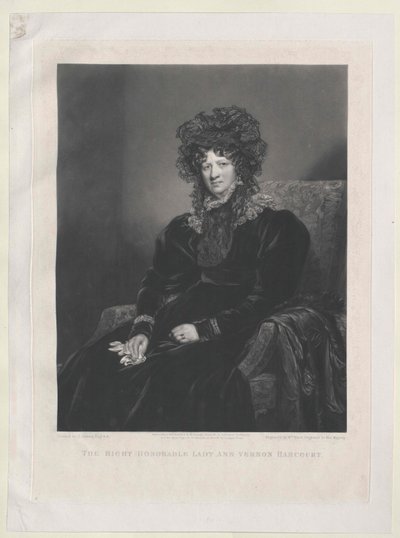 Lady Anne Leveson-Gower od Artist Unknown