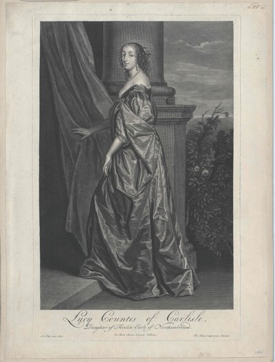 Lady Lucy Percy od Artist Unknown