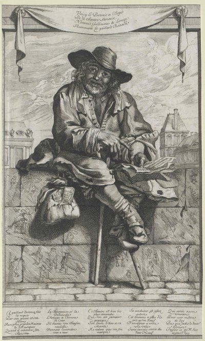 Le Gaillard Boiteaux od Artist Unknown