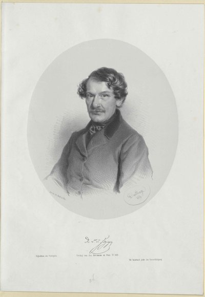 Leopold Joseph Fitzinger od Artist Unknown