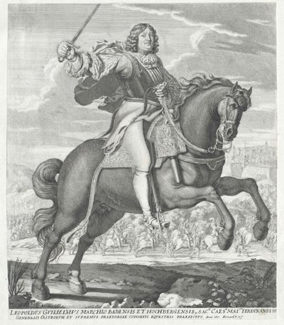 Leopold Vilém I. Bádensko-Bádenský od Artist Unknown