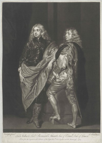 Lord John Stuart od Artist Unknown