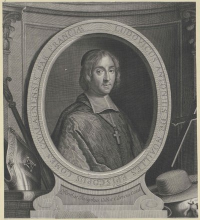 Louis Antoine de Noailles od Artist Unknown