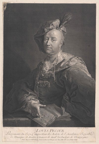Louis Pecour od Artist Unknown