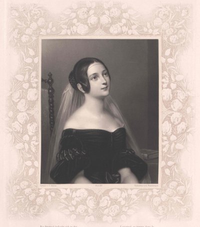Louise baronka von Neubeck (tisk) od Artist Unknown