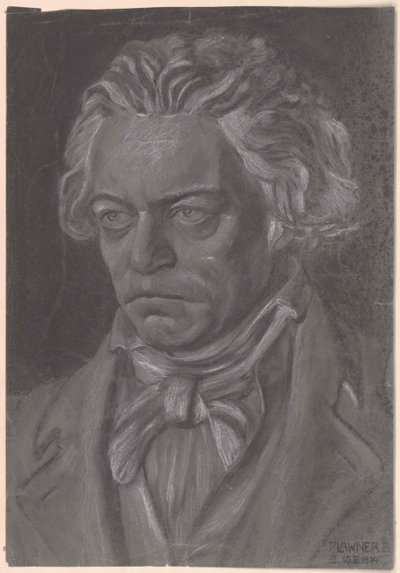 Ludwig van Beethoven od Artist Unknown