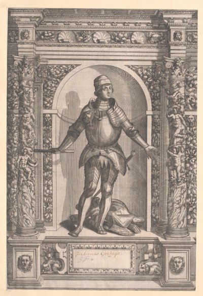 markrabě mantovský Fridrich I. Gonzaga od Artist Unknown