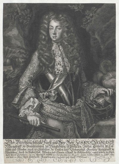 markrabě braniborsko-ansbašský Johann Frederick od Artist Unknown