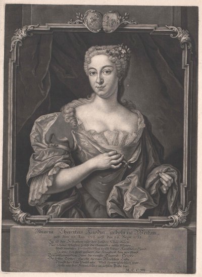 Maria Charitas Weiss od Artist Unknown