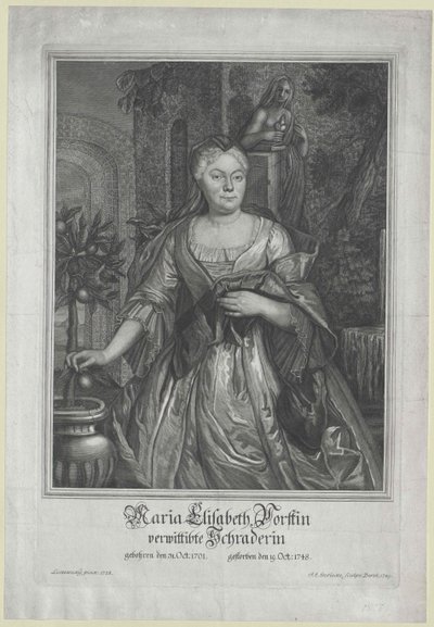 Maria Elisabeth Vorst od Artist Unknown