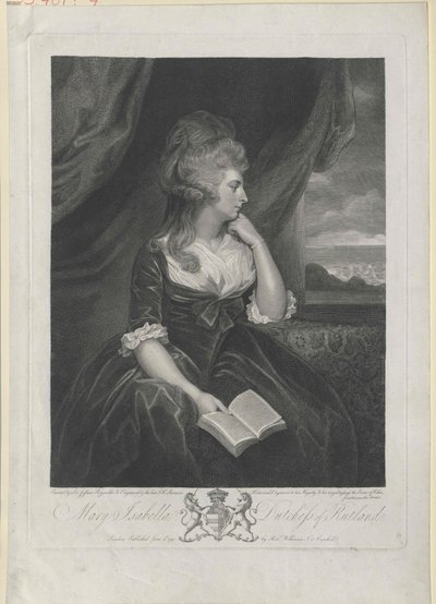 Mary Isabella Lady Somerset od Artist Unknown