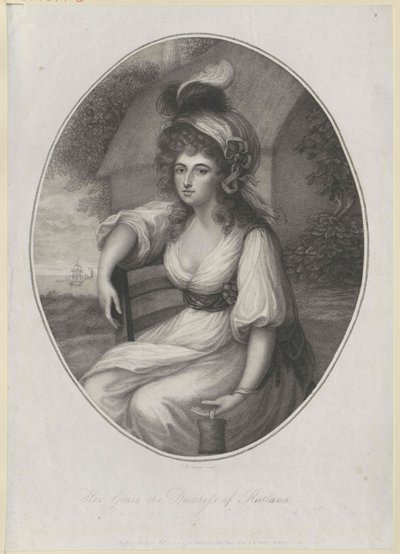 Mary Isabella Lady Somerset od Artist Unknown