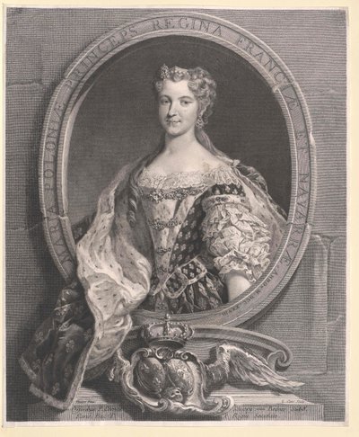Maria Leszczynska od Artist Unknown