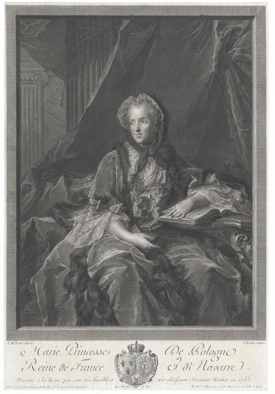 Maria Leszczynska od Artist Unknown