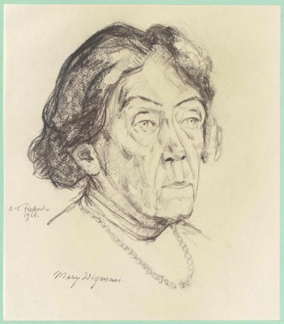 Maria Wigmanová od Artist Unknown