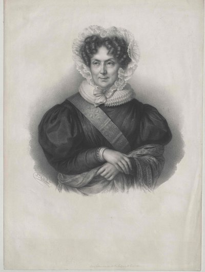 Marie Benoite Prevost de La Croix od Artist Unknown