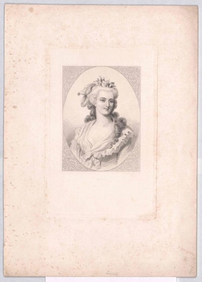 Marie Terezie Savojská Carignan od Artist Unknown